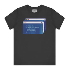 Life Motto Code Design Graphic Tee Shirt product type