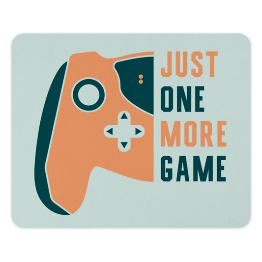Just One More Game Mouse Pad, Gamer Gift, Video Game Lover, Gaming Mousepad, Cool Desk Accessories, Gaming Decor, Computer Accessories - Tawshia