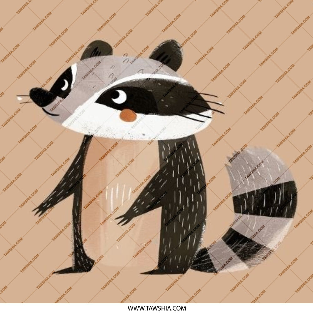 Cute Raccoon Pinback Button, Animal Lover Gift, Kawaii Style Button, Illustrated Raccoon Badge, Trendy Pin, Collectible Button, Fun - Tawshia