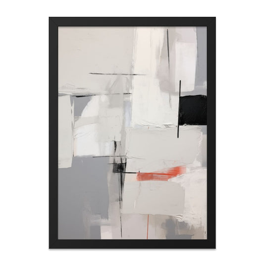 Abstract Wall Art, Modern Painting Print, Geometric Art Print, Minimalist Wall Decor, Contemporary Art, Neutral Color Palette, Home Decor - Tawshia