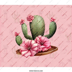 Cactus Flower BackPack, Botanical Design, Trendy BackPack, School BackPack, Travel BackPack, Gifts for Her, Stylish BackPack, Plant Lover - Tawshia