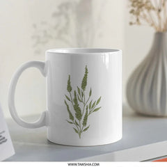 Botanical Mug, Goldenrod Design, Floral Mug, Plant Lover Gift, Nature Inspired Coffee Mug, Tea Cup, Unique Mug Gift, Spring Decor - Tawshia