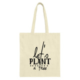 Plant a Tree Tote Bag, Eco Friendly Tote Bag, Nature Lover Gift, Earth Day Bag, Reusable Shopping Bag, Sustainable Lifestyle - Tawshia