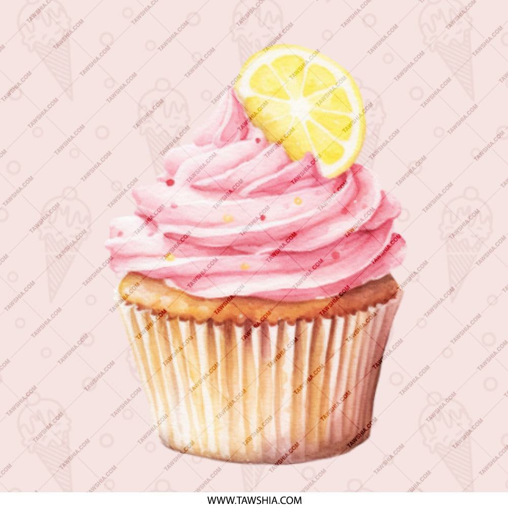 Pink Lemonade Cupcake Pinback, Cute Food Pin, Sweet Treat Badge, Pastel Aesthetic Pin, Cupcake Lover Gift, Button Pinback Accessory - Tawshia