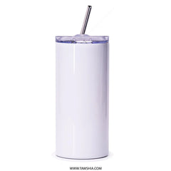 Travel-Friendly Insulated Tumbler with Straw Product