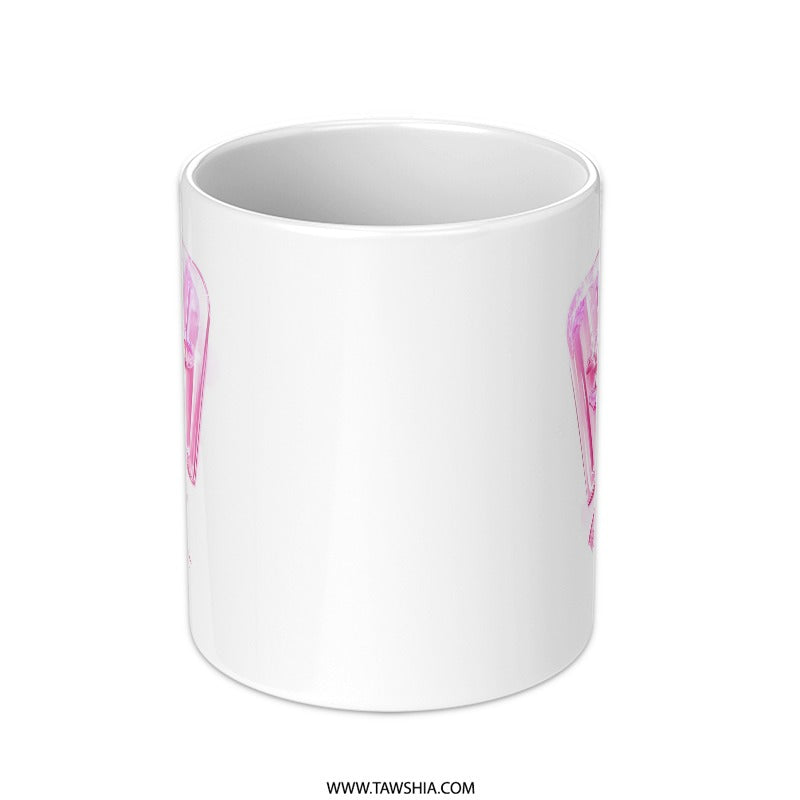 Pink Popsicle Mug, Ice Pop Coffee Cup, Summer Drinkware, Cute Foodie Gift, Fun Dessert Mug, Novelty Mug - Tawshia