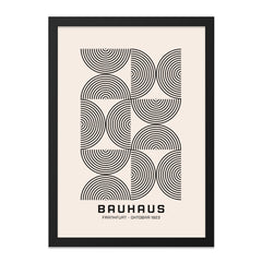 Bauhaus Wall Art, Geometric Print, Modern Wall Decor, Abstract Art Print, 1923 Poster, Minimalist Artwork, Home Decor, Living Room Art - Tawshia