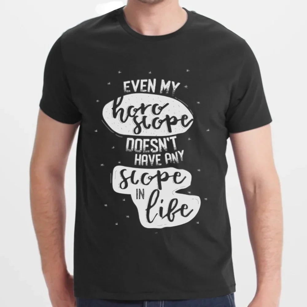 Funny Horoscope Quote Black T-shirt product