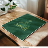 Saudi Arabia Photographic Prints, National Day Art, Arabic Calligraphy, Kingdom Map, Home Decor, Wall Art - Tawshia