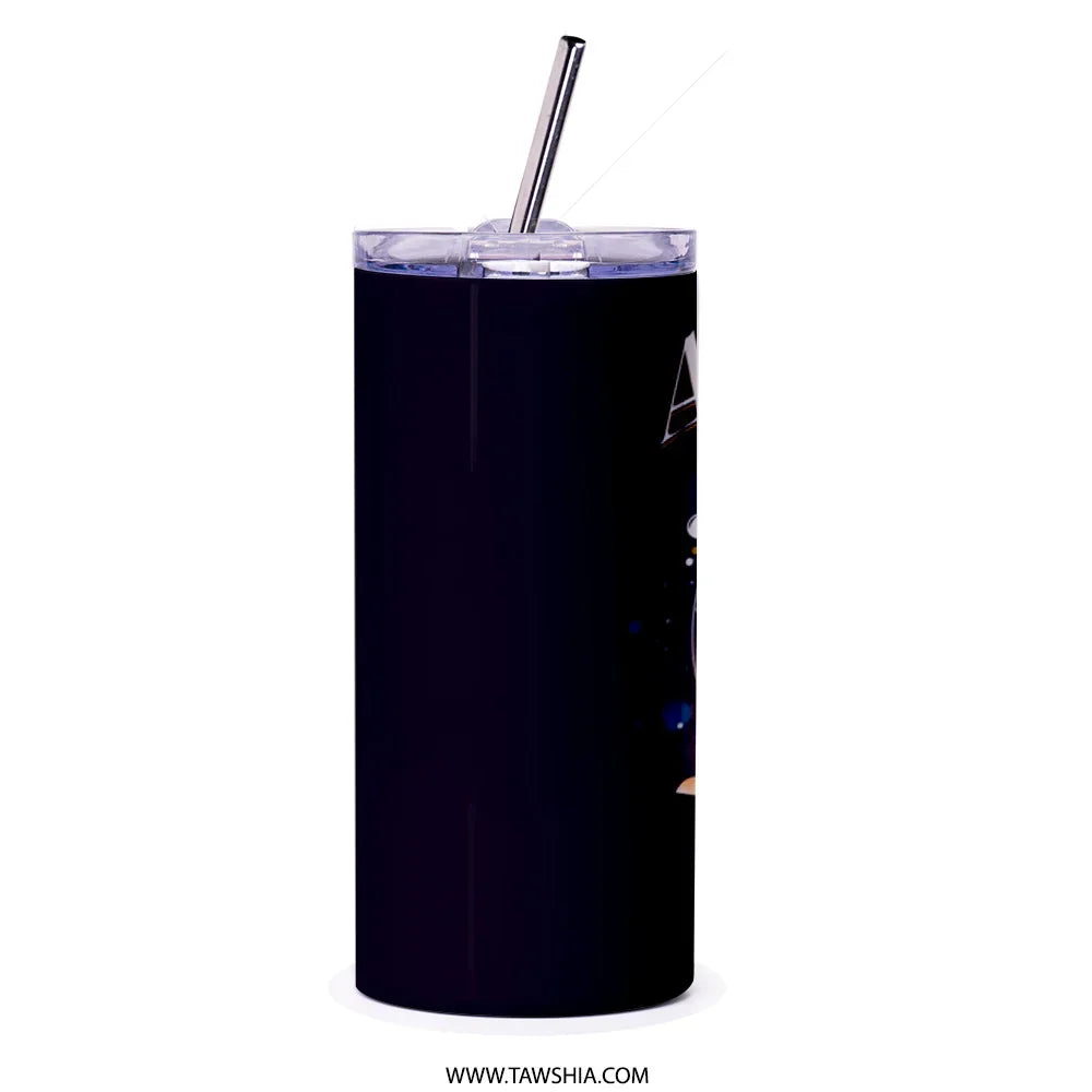 Insulated Travel Tumbler With Straw Hydration Product
