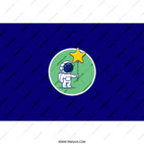 Astronaut Star Tumbler, Space Lover Gift, Cute Tumbler, Cartoon Tumbler, Trendy Tumbler, Gift Idea, Unique Tumbler - Tawshia
