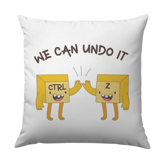 Ctrl Z Undo Pillow, Funny Computer Key Pillow, Programmer Gift, Coding Pillow, Nerdy Gift, Tech Gift, Geek Pillow, Cute Pillow, Decorative - Tawshia
