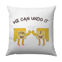 Ctrl Z Undo Pillow, Funny Computer Key Pillow, Programmer Gift, Coding Pillow, Nerdy Gift, Tech Gift, Geek Pillow, Cute Pillow, Decorative - Tawshia