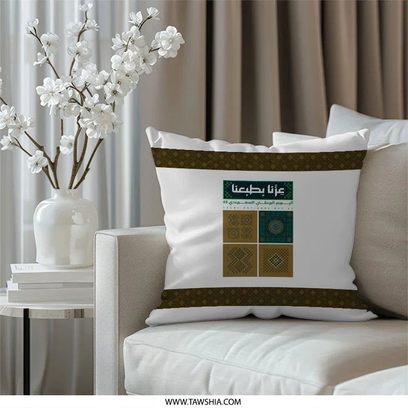 Beautiful Arabic Design Decorative Cushion product