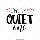 Quiet One Tote Bag, Introvert Bag, Funny Tote, Slogan Bag, Book Lover Bag, Cute Gift Idea, Trendy Tote, Bookworm Tote, Everyday Bag - Tawshia