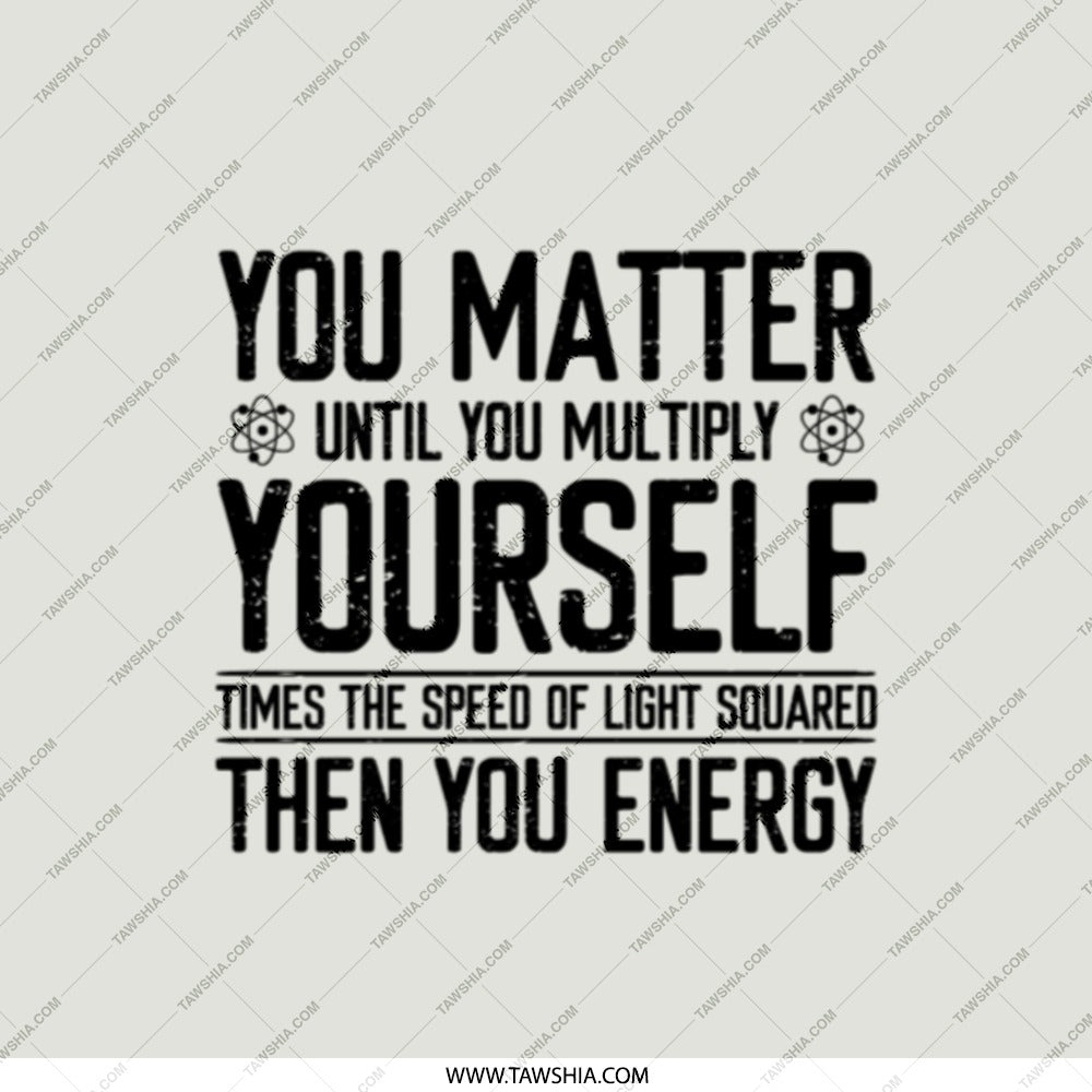 You Matter Pocket Mirror, Science Gift, Nerdy Gift, Funny Physics Gift, E mc2 Pocket Mirror, Student Gift, Energy Gift, Teacher Gift - Tawshia