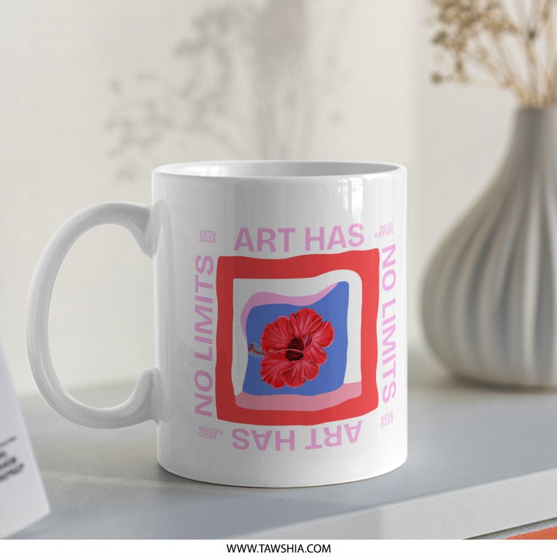 Art Has No Limits Inspirational Coffee Mug Product