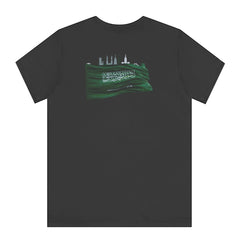 Saudi Arabian Flag and Skyline Graphic Tee Shirt product