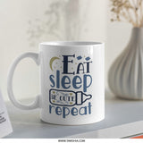 Eat Sleep Be Cute Repeat Mug, Baby Shower Gift, New Parent Present, Cute Mug, Unique Gift, Coffee Mug, Tea Mug, Gift for Her, Him - Tawshia