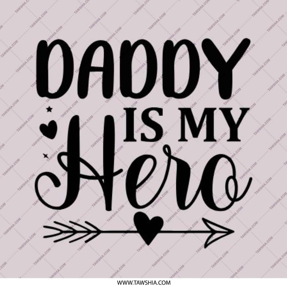 Daddy is My Hero Pinback Button, Father's Day Gift, Dad Appreciation, Gift for Dad, Cute Pin Badge, Express Love for Dad, Dad Hero Badge - Tawshia