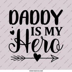 Daddy is My Hero Pinback Button, Father's Day Gift, Dad Appreciation, Gift for Dad, Cute Pin Badge, Express Love for Dad, Dad Hero Badge - Tawshia