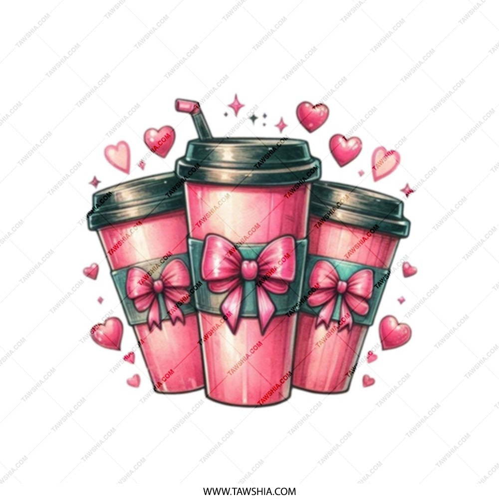 Coffee Tote Bag, Valentine Tote, Cute Coffee, Gift For Her, Tote Bag For Coffee Lover, Coffee Cup Tote Bag, Everyday Tote, Gift for - Tawshia