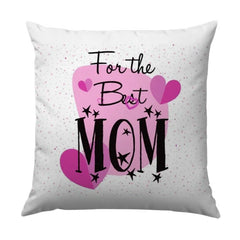 Best Mom Ever Pillow, Mother's Day Gift, Heart Decor Pillow, Decorative Pillow, Gift For Mom, Home Decor Pillow - Tawshia
