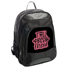 Tall Best Friend Backpack, Friend Gift, Gift Idea, Friendship Bag, Bestie Backpack, Coffee Lover Gift, School Backpack, Gift for Best Friend - Tawshia