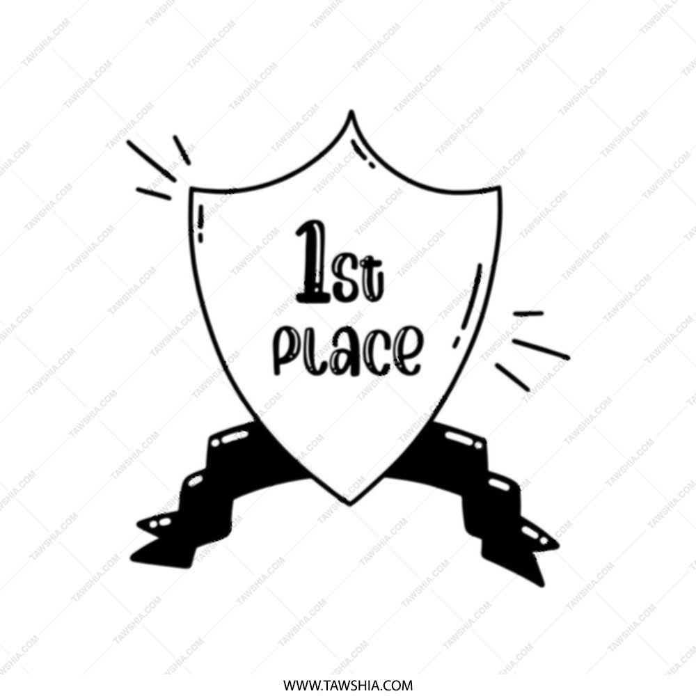 1st Place Tote Bag, Champion Gift, Winner Bag, First Place Prize, Achievement Celebration, Winning Symbol, Gift for Achievers, Award Tote - Tawshia