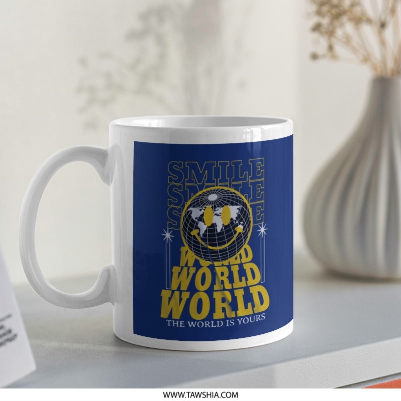 Smile World The World Is Yours Mug product