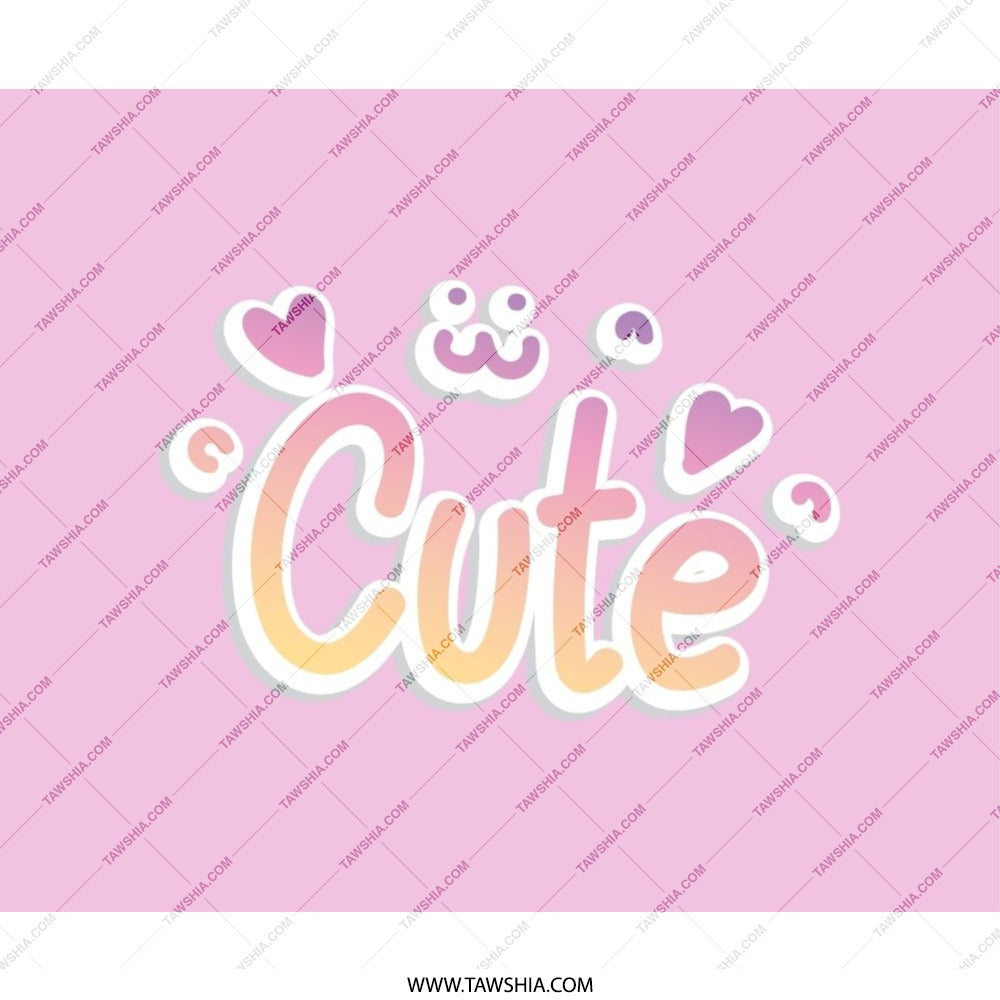 Cute Mouse Pad, Pastel Pink, Kawaii Decor, Girly Gaming, Home Office, Desk Accessories, Heart Accents, Cute Gift Idea, Unique Mousepads - Tawshia