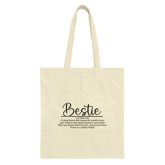 Bestie Tote Bag, Definition Tote, Friend Gift, Best Friend Tote, Gift For Her, Special Friend, Unique Tote Bag, Friendship Gift - Tawshia