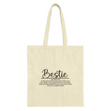 Bestie Tote Bag, Definition Tote, Friend Gift, Best Friend Tote, Gift For Her, Special Friend, Unique Tote Bag, Friendship Gift - Tawshia
