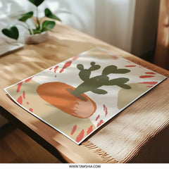 Cactus Photographic Print, Desert Plant Art, Abstract Botanical Decor, Modern Art Print, Home Decor Wall Art, Southwest Aesthetic Art - Tawshia