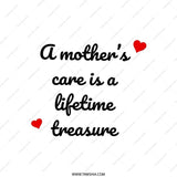 Mothers Care Pillow, Mothers Day Gift Pillow, Mothers Day Decor Pillow, Gift for Mom, Mom Decor Pillow, Throw Pillow, Decorative Pillow - Tawshia