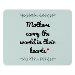 Mothers Heart Mouse Pad, Mothers Day Gift, Mom Gift, Mothers Love Quote, Mom Appreciation, Home Office Decor, Mothers Day Present - Tawshia