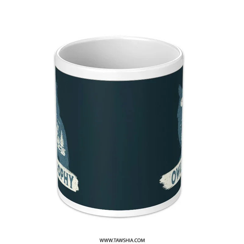 Vintage Owls Secret Philosophical Thoughts Mug product