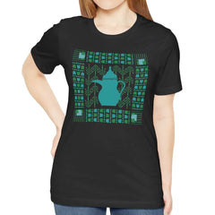 Vintage Abstract Geometric Design Graphic Tee product type