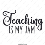 Teaching Is My Jam Mug, Teacher Gift Mug, Funny Teacher Mug, School Teacher Mug, Educator Mug, Teacher Appreciation Mug - Tawshia