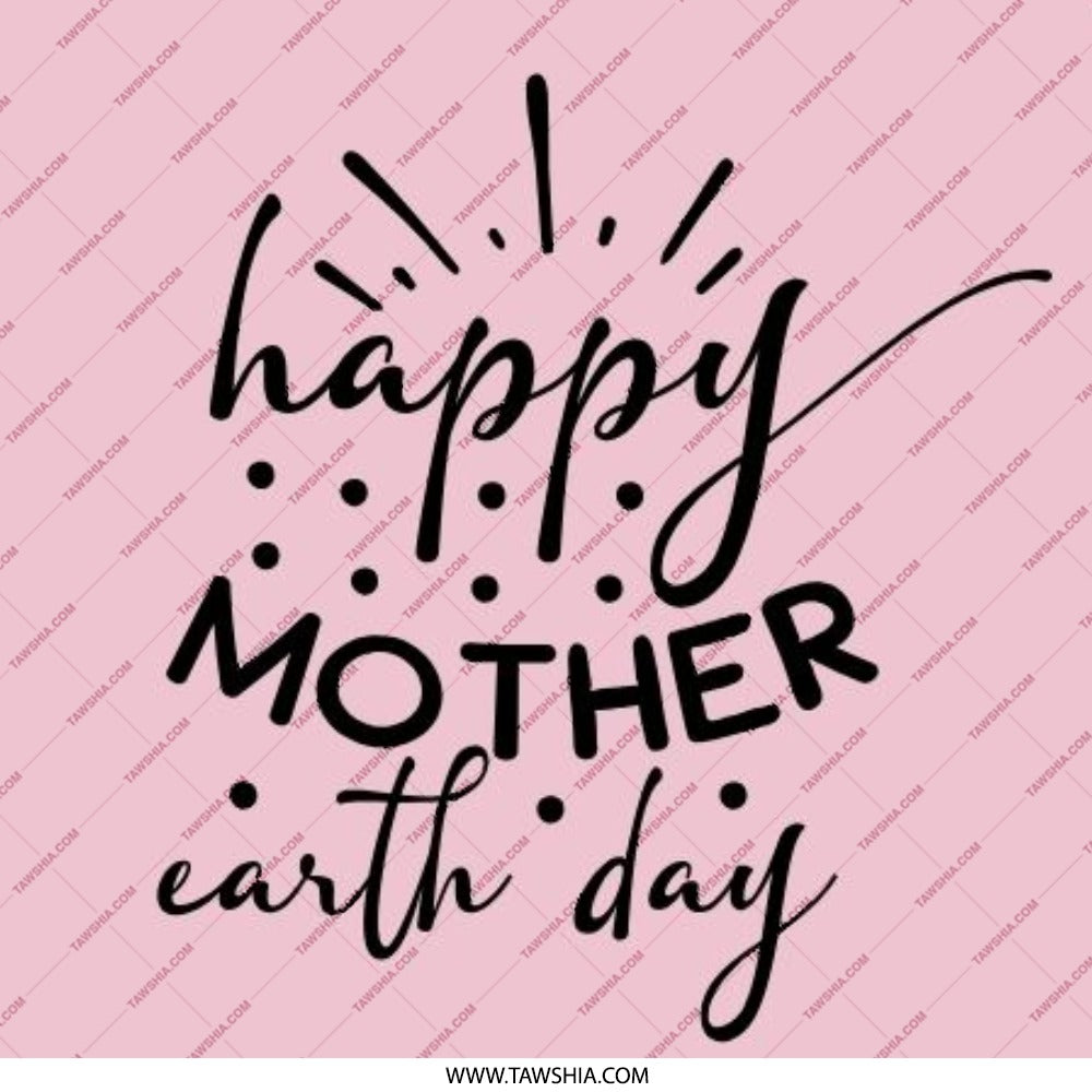 Happy Mother Earth Day Pinback Button, Pink Round Button, Earth Day Celebration, Gift for Mom, Environmental Awareness Pin Button - Tawshia
