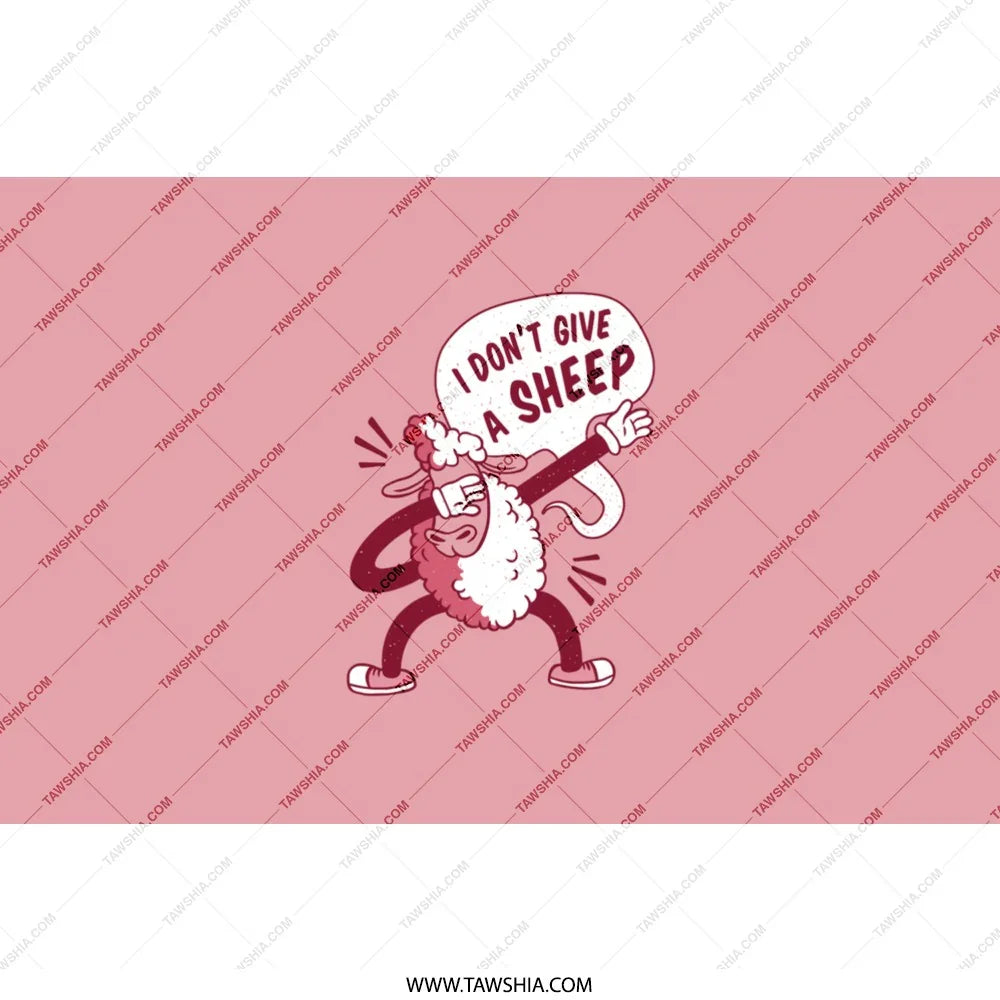 I Don't Give A Sheep Dabbing Funny Design product