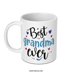 Best Grandma Ever Mug, Grandma Gift, Cute Grandma Mug, Grandma Coffee Mug, Mothers Day Gift, Gift For Grandma, Grandma Mug, Grandparent - Tawshia