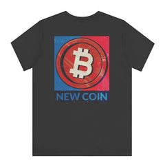 Unique New Coin Graphic Design on Shirt product type