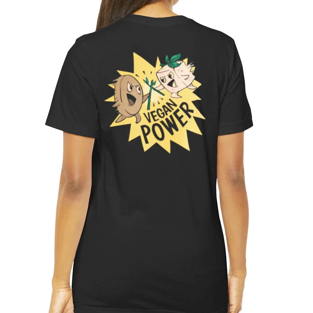 Vegan Power Graphic Design T-Shirt product type
