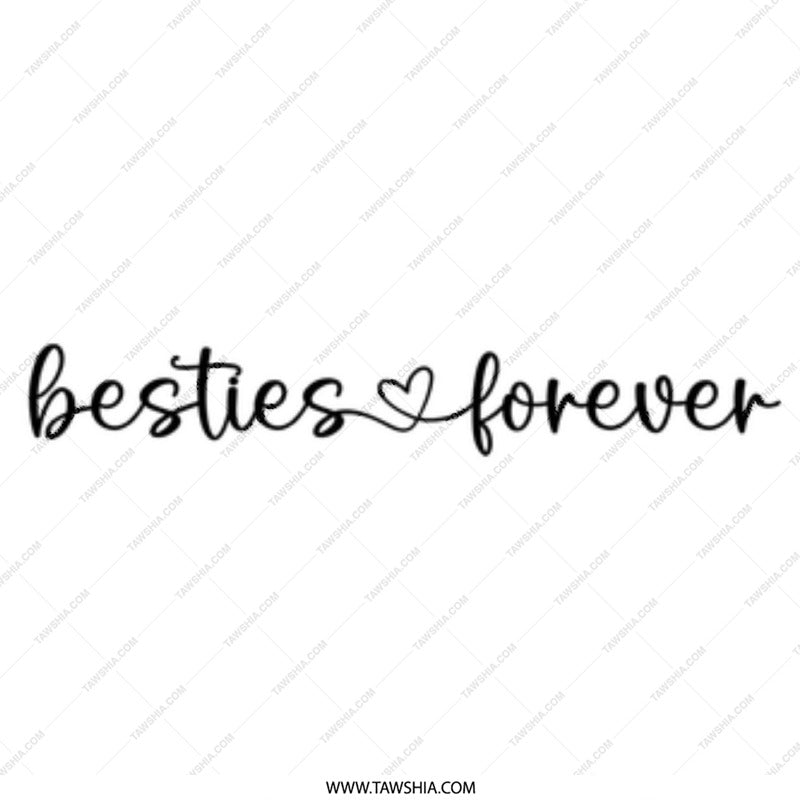 Besties Forever Mug, Friendship Mug, Gift for Best Friend, Best Friend Mug, Unique Mug Gift, Coffee Mug, Best Friend Gift Idea - Tawshia
