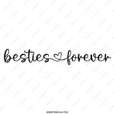 Besties Forever Mug, Friendship Mug, Gift for Best Friend, Best Friend Mug, Unique Mug Gift, Coffee Mug, Best Friend Gift Idea - Tawshia