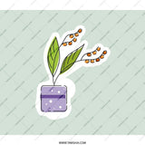 Cute Plant BackPack, Potted Plant, Backpack for Plant Lovers, Trendy Back Pack, Stylish Bag, Floral Back Pack, Casual Backpack - Tawshia