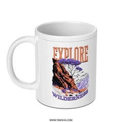 Explore Wilderness Mug for Adventure Lovers Product