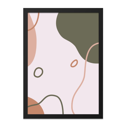 Abstract Shapes Wall Art, Minimalist Art Print, Modern Home Decor, Neutral Color Artwork, Trendy Wall Decor - Tawshia