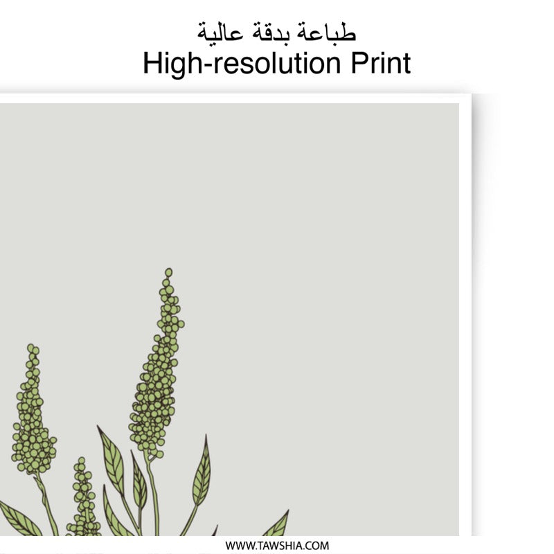 Botanical Photographic Prints, Green Plant Art, Minimalist Wall Decor, Leaf Illustration, Modern Home Art Print, Office Art, Nature Art - Tawshia